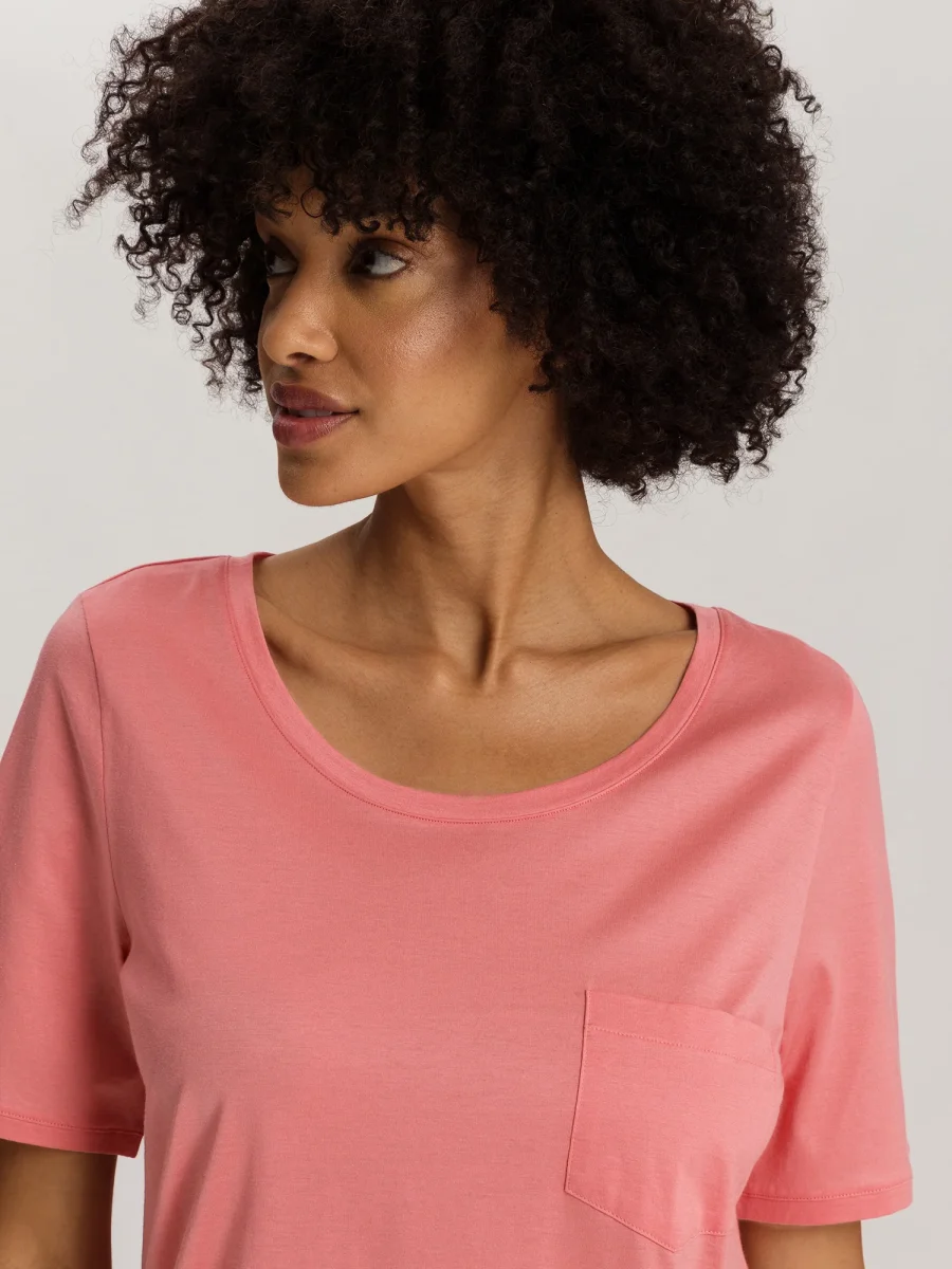 HANRO Damen Pyjama Cotton Deluxe Kurz – Bild 7