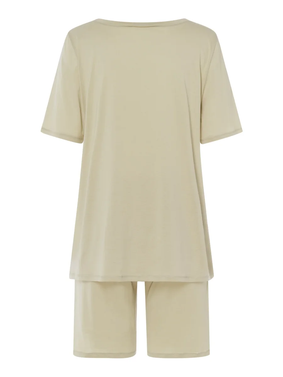 HANRO Damen Pyjama Cotton Deluxe Kurz – Bild 9