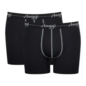 sloggi Herren Boxer-Briefs Start Kurz 2er Pack