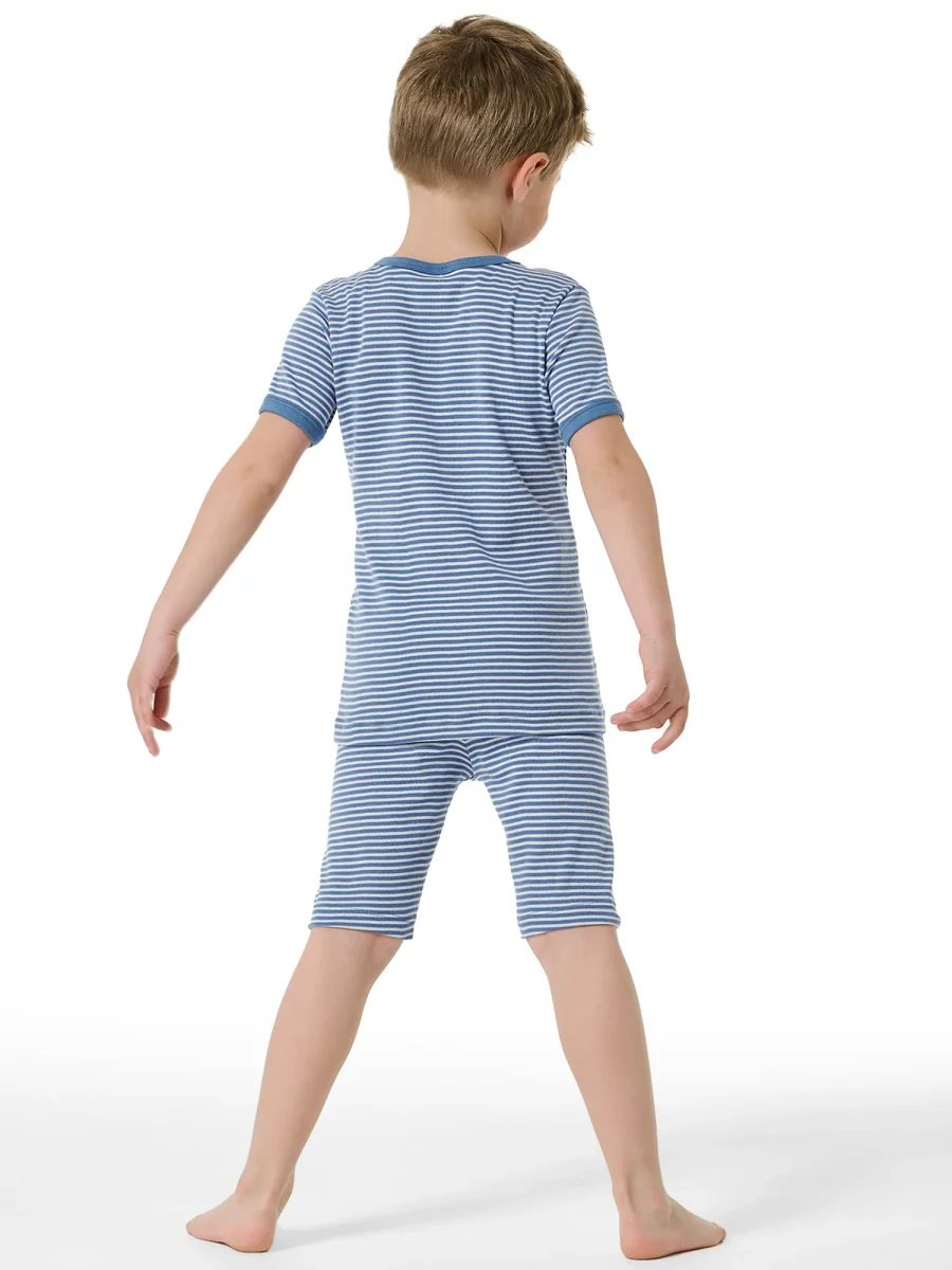 SCHIESSER Jungen Pyjama Natural Love Kurz – Bild 4