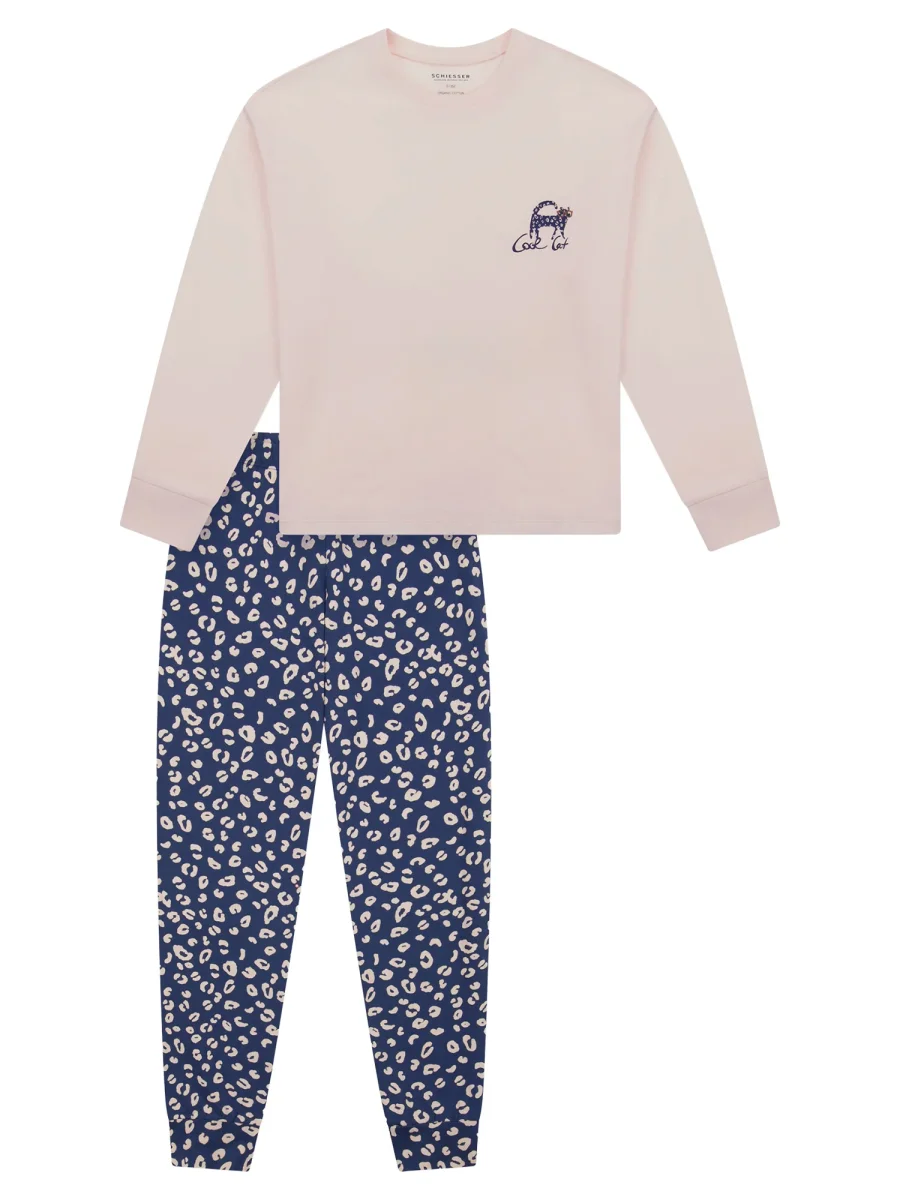 SCHIESSER Mädchen Pyjama Nightwear Lang