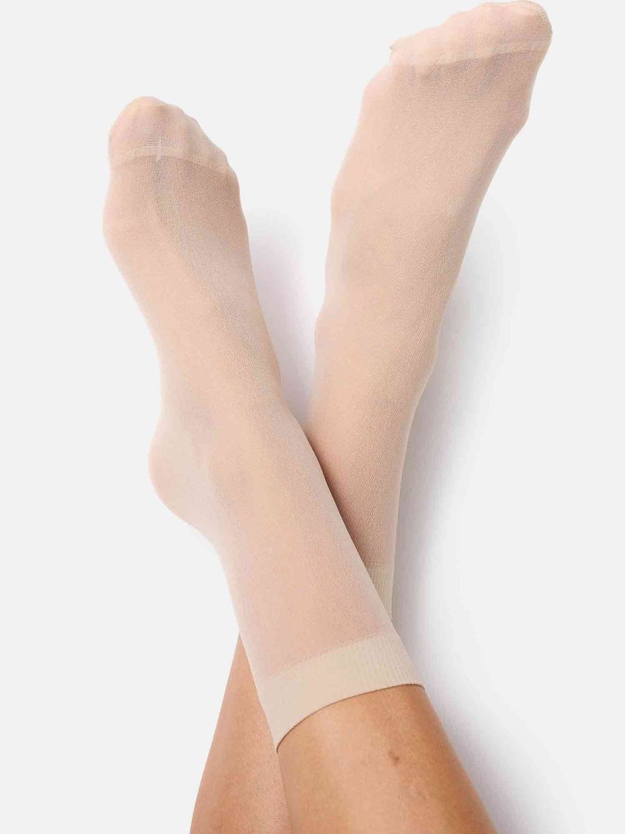 NUR DIE Damen Söckchen Semi-Blickdicht 30 DEN – Bild 5